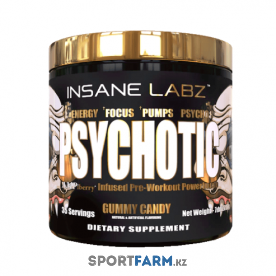 Предтреник Psychotic Gold Insane Labz (204 г)