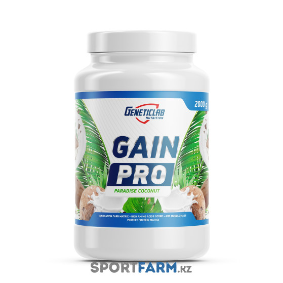 Гейнер Geneticlab GAIN PRO 2000 г (20 порций)