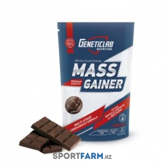 Высокоуглеводный гейнер Genetic Lab Mass Gainer (1000 г) Высокоуглеводный гейнер Genetic Lab Mass Gainer (1000 г)
