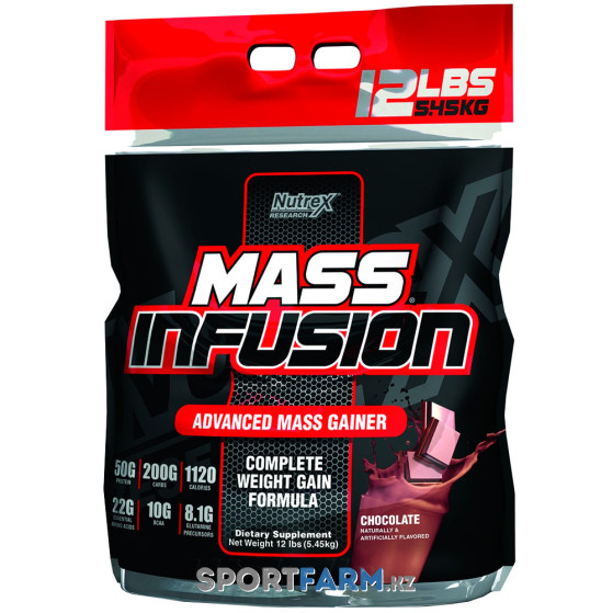 Гейнер Mass Infusion Nutrex Research (5450 г) Гейнер Mass Infusion Nutrex Research (5450 г)
