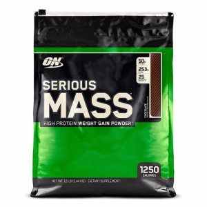 Гейнер Optimum Nutrition Serious Mass (5.45 кг) ваниль