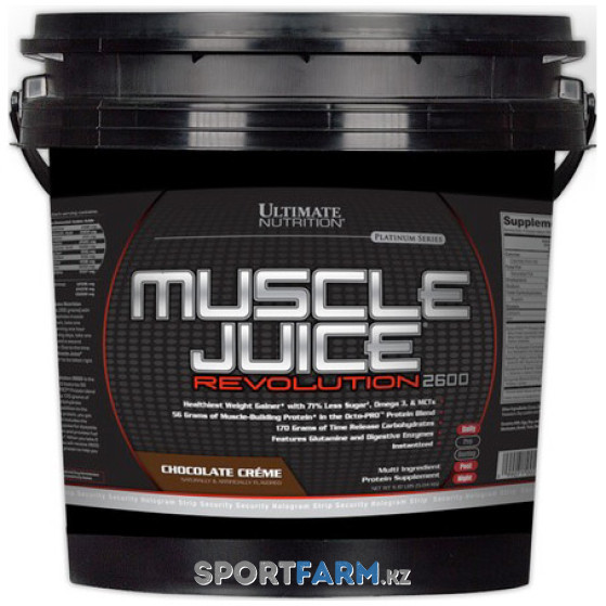 Купить Гейнер Ultimate Nutrition Muscle Juice 2600 Revolution (5.04 кг ...