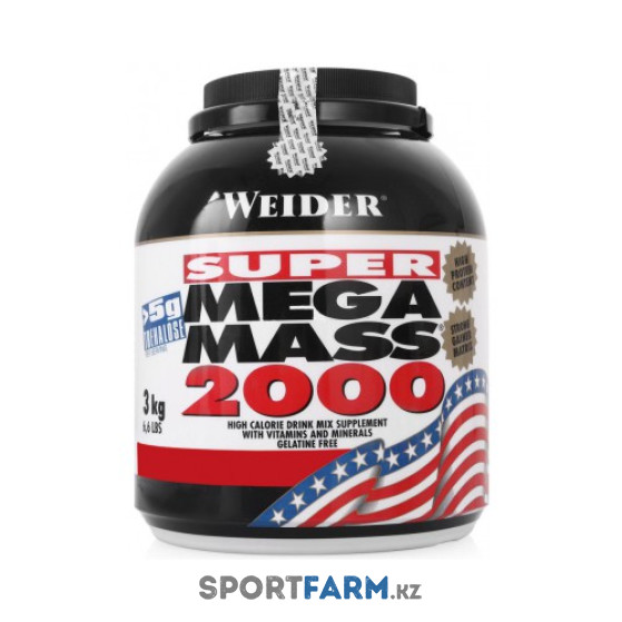 Гейнер Weider Mega Mass 2000 (3 кг)