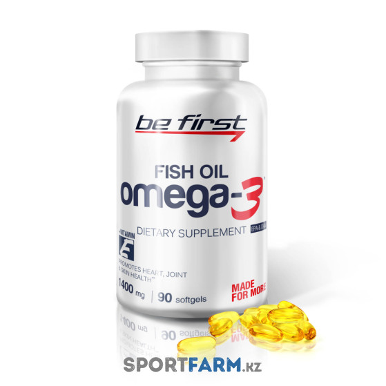 Омега 3 Be First OMEGA-3 и Витамин E (90 капсул)
