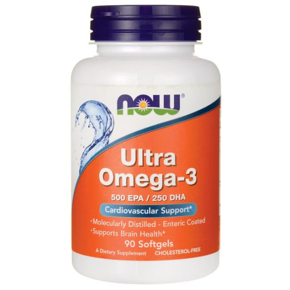 Ultra Omega-3 NOW Ультра омега-3 (90 капсул) #1