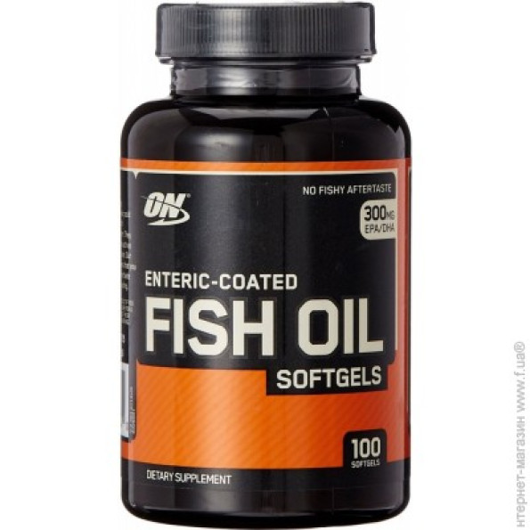 Рыбий жир Optimum Nutrition Fish Oil 100 капсул #1
