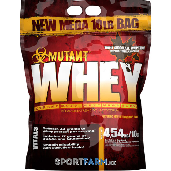 Протеин сывороточный Mutant Whey (4.54 кг) Протеин сывороточный Mutant Whey (4.54 кг)