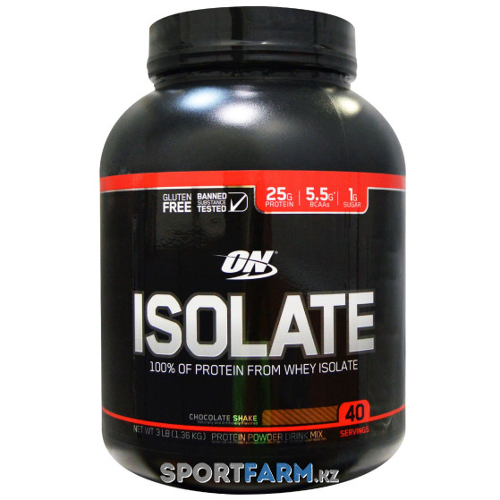 Протеин изолят Optimum Nutrition Isolate GF (1,36 кг) Протеин изолят Optimum Nutrition Isolate GF (1,36 кг)