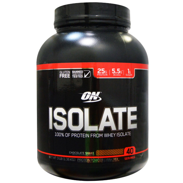 Протеин изолят Optimum Nutrition Isolate GF (1,36 кг) #1