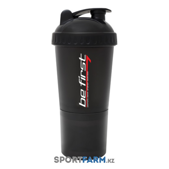 Шейкер спортивный Be First (500 мл) 3-в-1 Модель: TS 1352