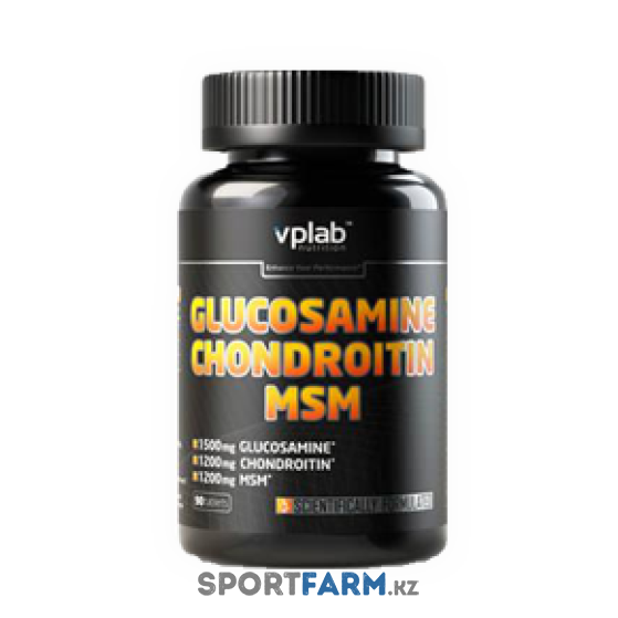 Средство для лечения суставов и связок Glucosamine Chondroitin MSM VPLab (90 таблеток) Средство для лечения суставов и связок Glucosamine Chondroitin MSM VPLab (90 таблеток)