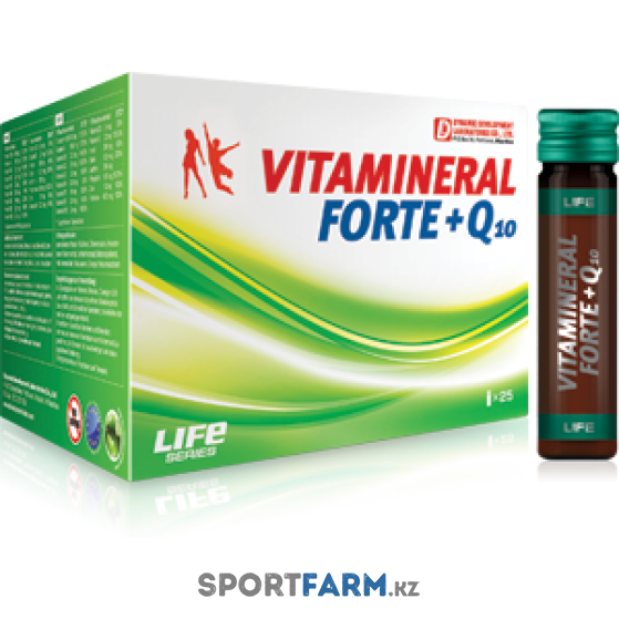 Витамины Dynamic Q10+ Vitamineral forte (25х11 мл) Витамины Dynamic Q10+ Vitamineral forte (25х11 мл)