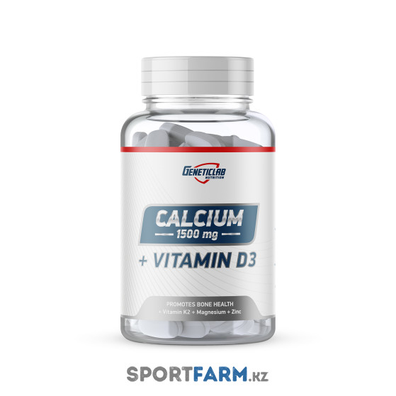 Calcium + vitamine D3 GeneticLab (90 таблеток)