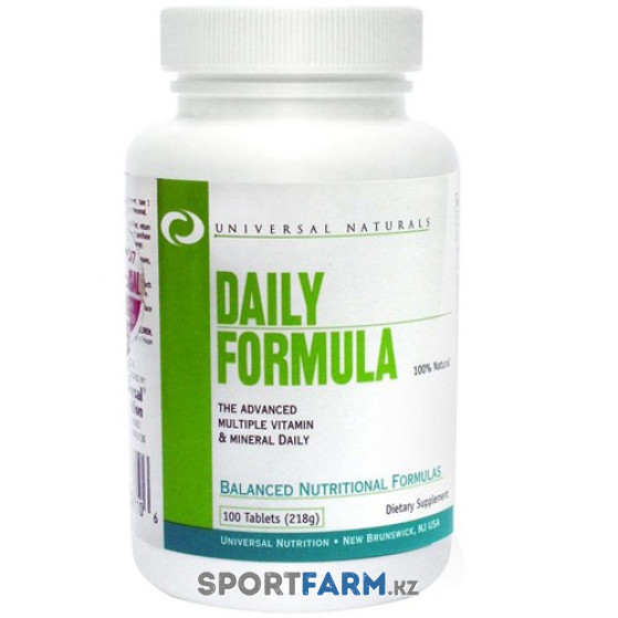 Витамины Universal Nutrition Daily Formula 100 таб. Витамины Universal Nutrition Daily Formula 100 таб.
