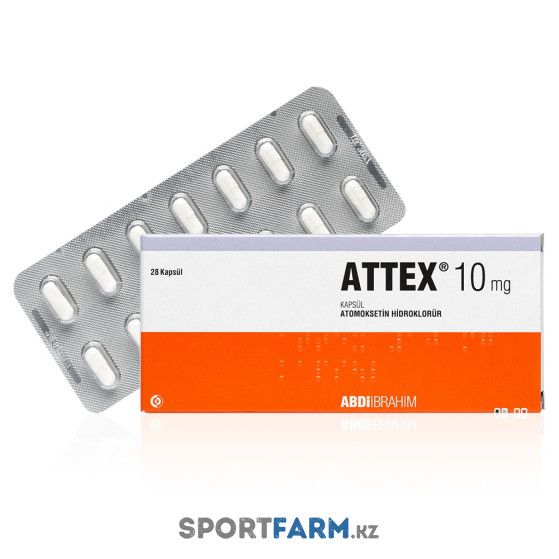 Атомоксетин ATTEX 28 капсул (1 капсула/10 мг)