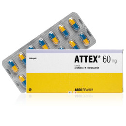 Атомоксетин ATTEX 28 капсул (1 капсула/60 мг)