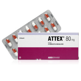 Атомоксетин ATTEX 28 капсул (1 капсула/80 мг)