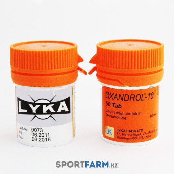 Купить Оксандролон (Oxandrol 10) Lyka Labs 100 таблеток (1 таб 10 мг