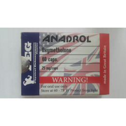 Anadrol PEG (Оксиметалон) 60 капсул (1 кап 25 мг)