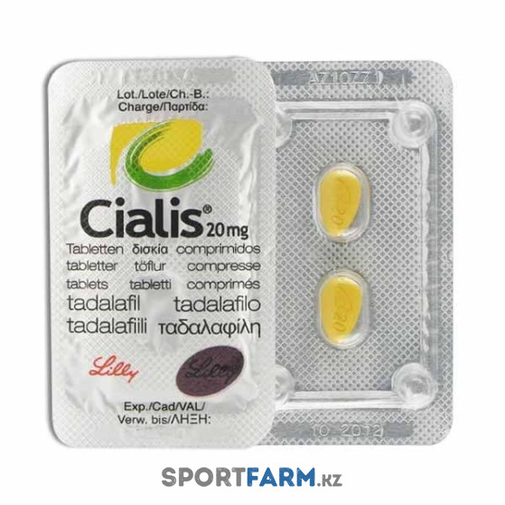 Cialis (Тадалафил) Eli Lilly 2 таблетки (1 таб. 20 мг)