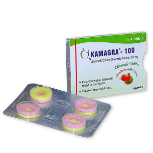 Виагра (силденафил) Kamagra-100 Polo 100 мг 1 таблетка (4 таблеток)