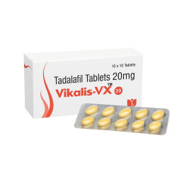 Сиалис Vikalis VX Shree Venkatesh 10 таблеток (1 таб 20 мг)