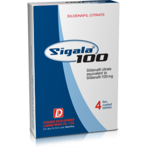 Sigala 100 (Силденафил) Dynamic Development 4 таблетки (1 таб 100 мг)