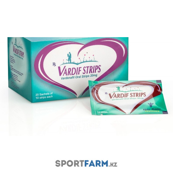 Варденафил Alpha Pharma Vardenafil Oral Strip 10 таблеток