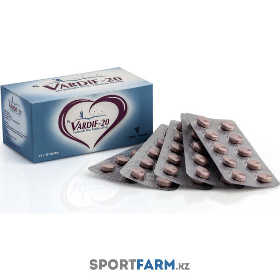 Варденафил Alpha Pharma Vardif 10 таблеток (1 таб/20 мг)