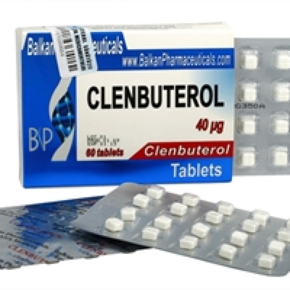 Clenbuterol (Кленбутерол) Balkan 100 таблеток (1 таб 40 мкг) #1
