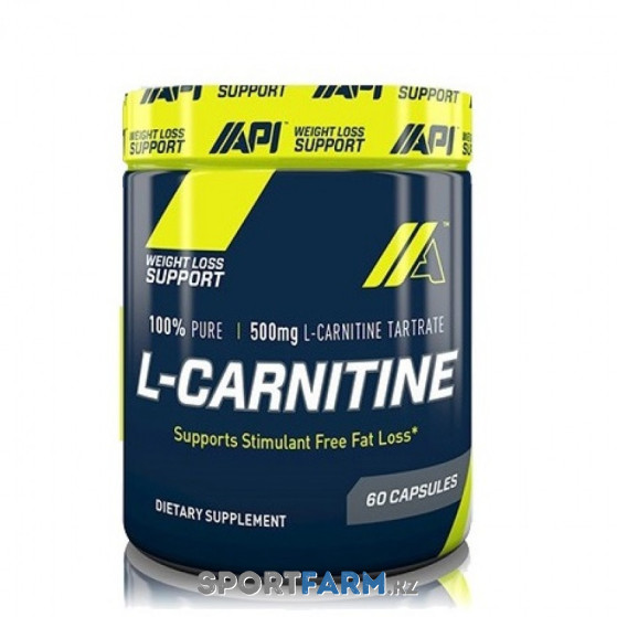 Жиросжигатель API-L-Carnitine 60 капсул