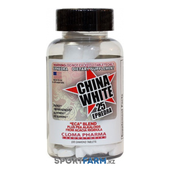 Жиросжигатель Cloma Pharma China White 25 (100 таб) Жиросжигатель Cloma Pharma China White 25 (100 таб)