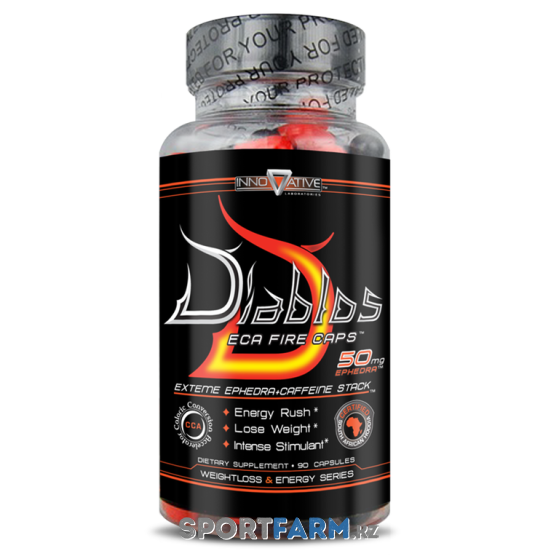 Жиросжигатель Diablos Eca Fire Caps Innovative Labs (90 КАПСУЛ)
