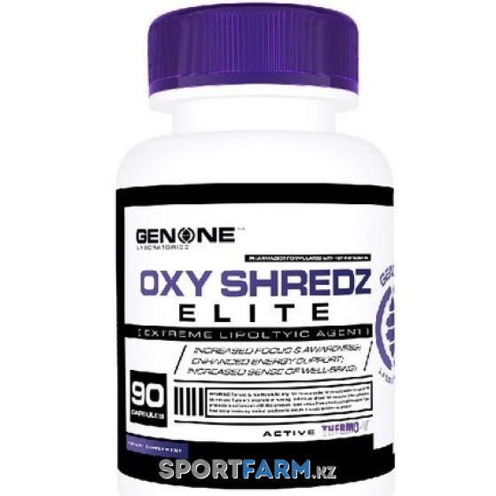 Жиросжигатель OXY SHREDZ ELITE Genone (90 капсул) Жиросжигатель OXY SHREDZ ELITE Genone (90 капсул)