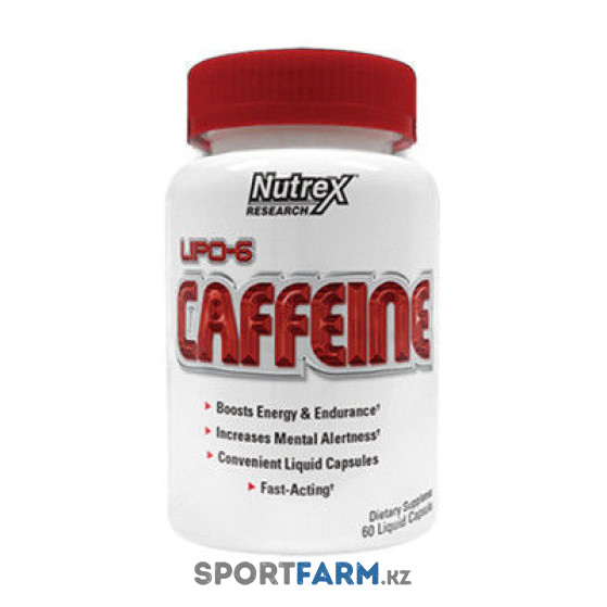 Жиросжигатель NUTREX Lipo 6 Caffeine ( 60 капсул)