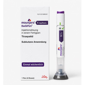 Тирзепатид Mounjaro Eli Lilly 5 мг/0,5 мл (10 мг/мл) в шприц-ручке