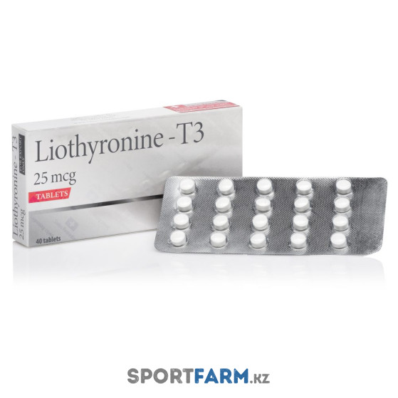 Т3 (Трийодтиронин) Swiss Remediess Liothyronine 40 таблеток (1 таб 25 мкг)