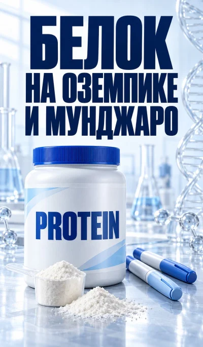 Белок на Оземпике и Мунджаро: коктейль проходит, а еда уже нет