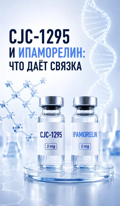 CJC-1295 и ипаморелин: зачем их сочетают и что меняет DAC