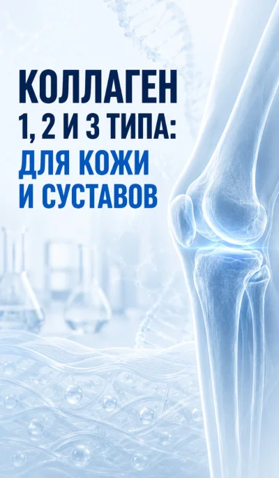 Коллаген 1, 2 и 3 типа: какой нужен для кожи, а какой для суставов