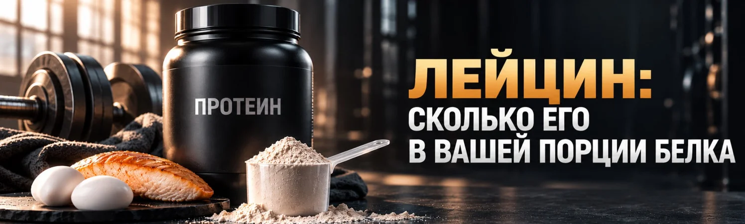 Лейцин: сколько его в вашей порции белка и когда его берут отдельно