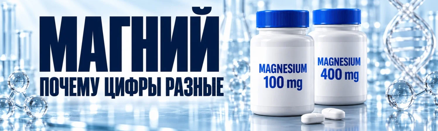 Магний: почему на упаковках разные цифры и на какую смотреть