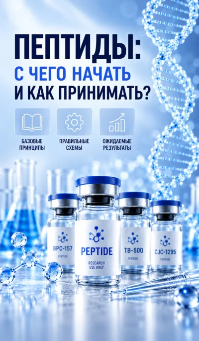 Пептиды: с чего начать и как принимать?
