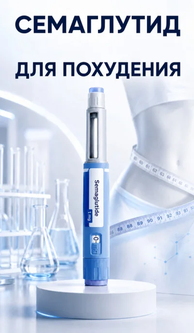 Семаглутид (Оземпик) для похудения: одна молекула, три упаковки