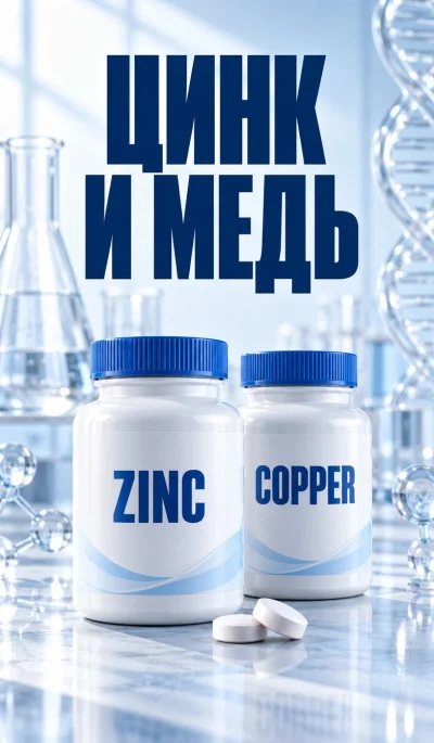 Цинк и медь: как сложить свою дневную дозу из всех банок