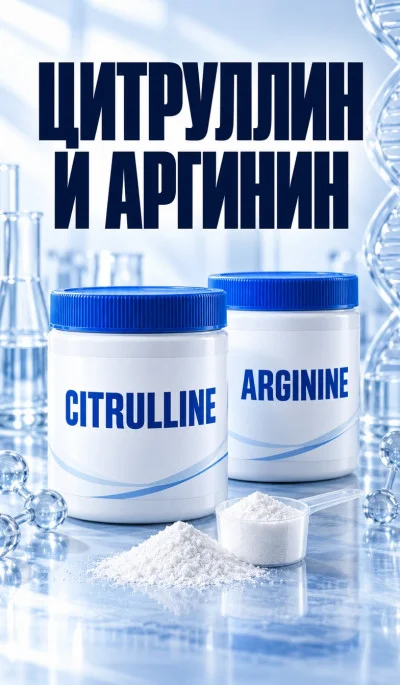 Цитруллин и аргинин: одна цель, разные дозы и разный момент приёма