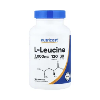 Лейцин Nutricost 30 порция 120 капсул #1