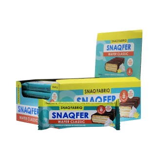 Вафли протеиновые Snaq Fabriq Snaqfer 45 г #1