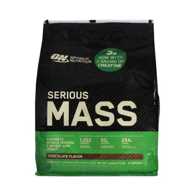 Гейнер высокоуглеводный Optimum Nutrition Serious Mass 16 порций 5443 г #1