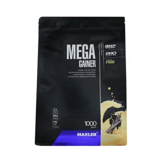 Гейнер высокоуглеводный Maxler Mega Gainer 13 порций 1000 г #1
